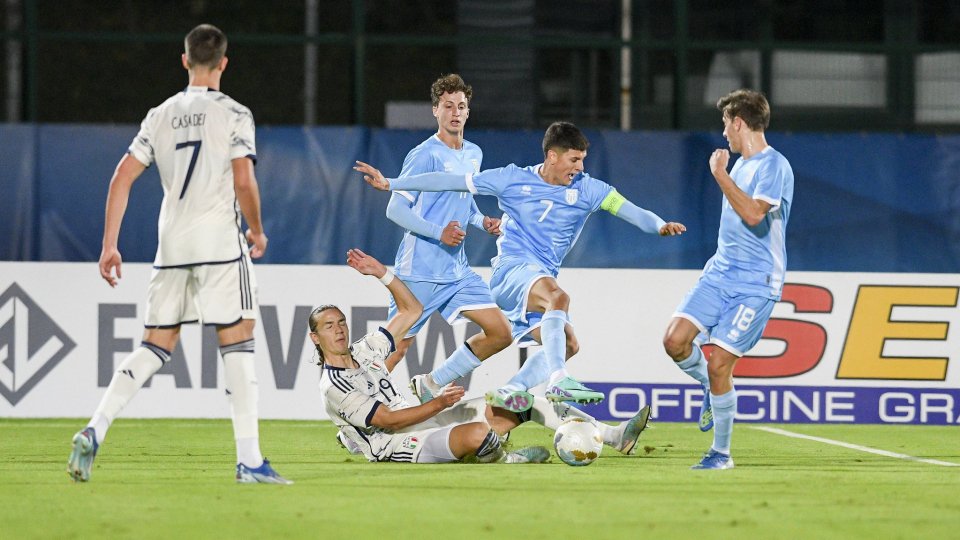 San Marino e Italia under 21 sono tornate a sfidarsi a distanza di 34 anni. (Foto: FSGC)San Marino e Italia under 21 sono tornate a sfidarsi a distanza di 34 anni. (Foto: FSGC)
