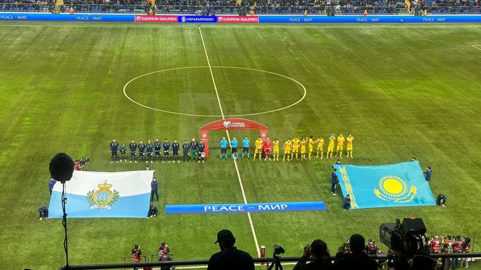 Euro 2024: Kazakistan - San Marino 3-1. Gol di Simone Franciosi