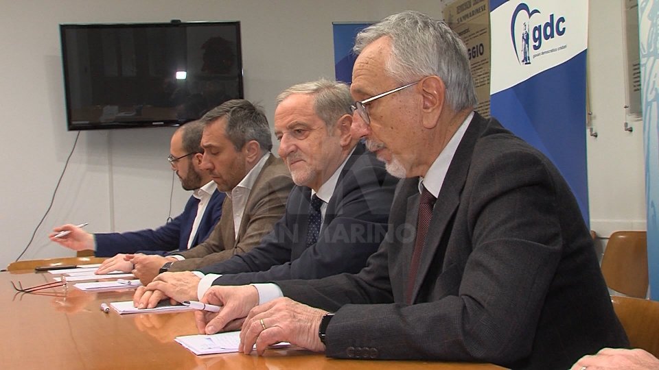 Nel servizio le interviste a Gian Carlo Venturini (segretario politico Pdcs) e Marco Mularoni (presidente Gdc)