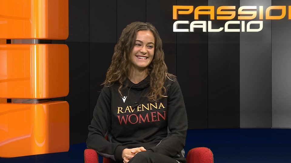 Kristin Carrer, nuova calciatrice della San Marino Academy, ex anche del Ravenna.