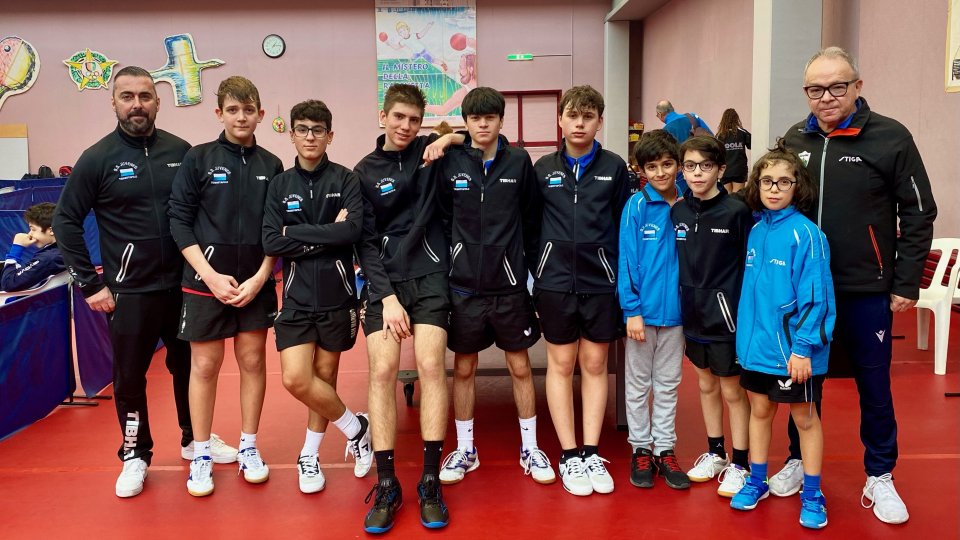 Pongisti sammarinesi a podio nel Torneo Regionale Senigallia