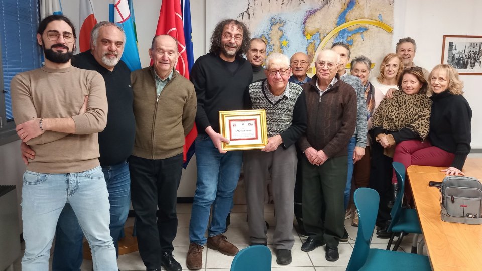 La CSdL ha festeggiato i 90 anni di Marino Bartolini, storico dirigente della Federazione Edilizia e Servizi