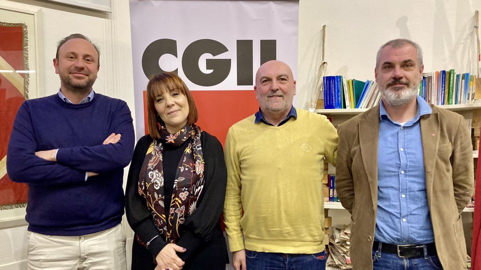 Eletta la nuova Segreteria confederale CGIL Rimini: Renzo Crociati ed Eugenio Pari in squadra con la Segretaria generale Francesca Lilla Parco