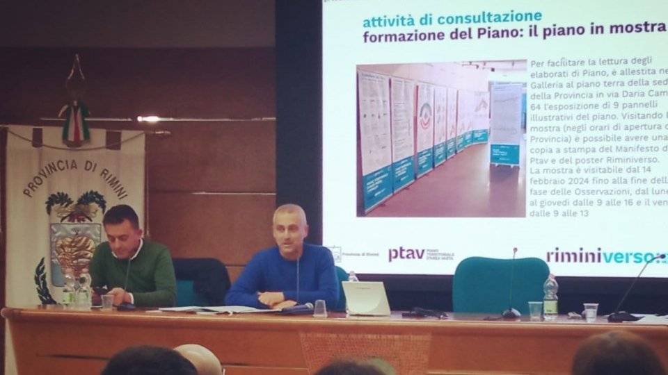 Provincia Rimini: presentazione pubblica PTAV