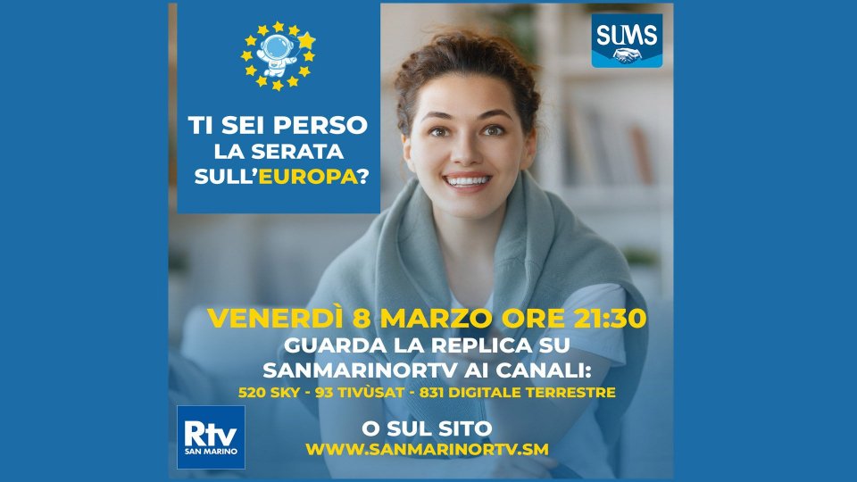 San Marino verso l’Europa: rivedi la prima serata su San Marino Rtv