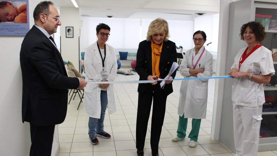 Inaugurata la nuova sala "La Cicogna" all'Ospedale di Stato di San Marino