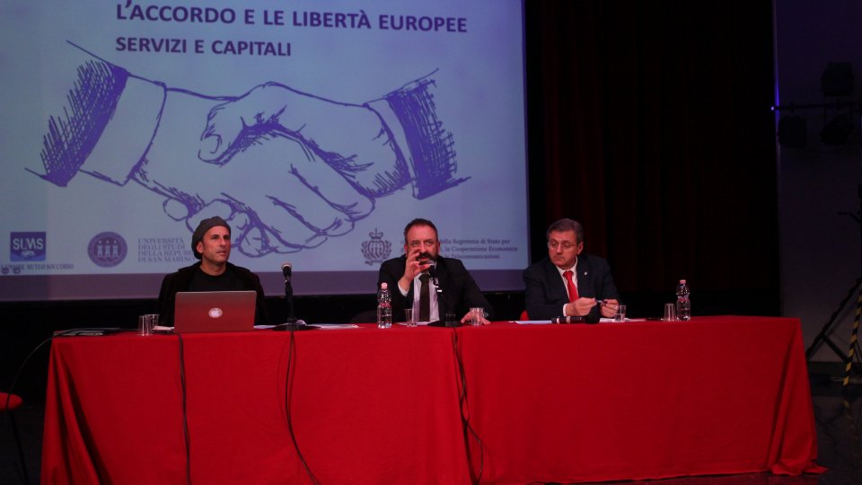 Terzo incontro di “San Marino verso l’Europa. i contenuti dell’accordo”: focus sulla libera circolazione di servizi e capitali