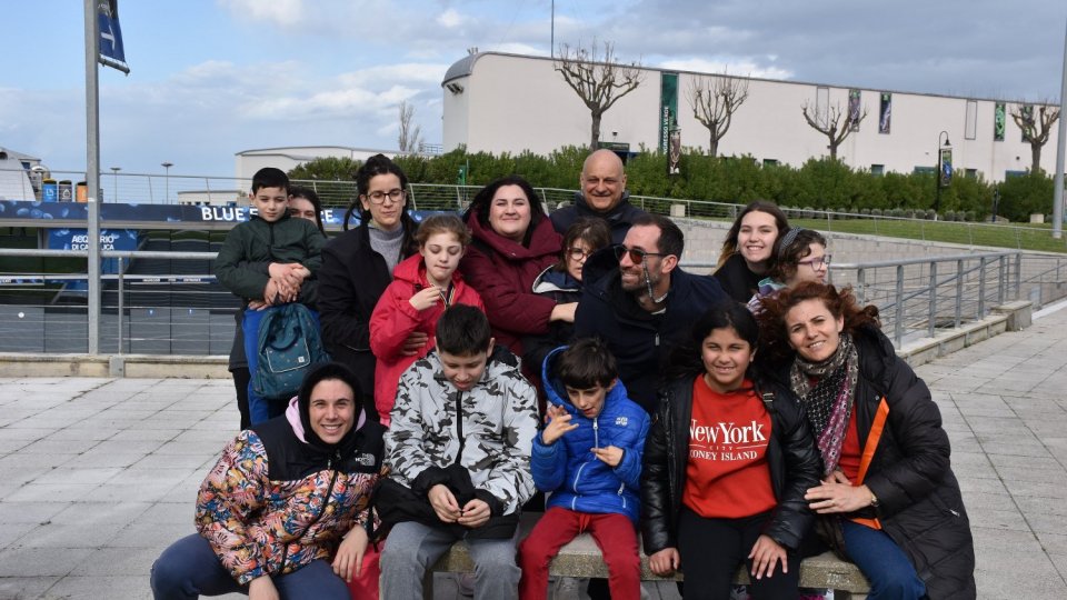 I ragazzi di Rimini autismo in visita ai parchi Oltremare e Acquario di Cattolica