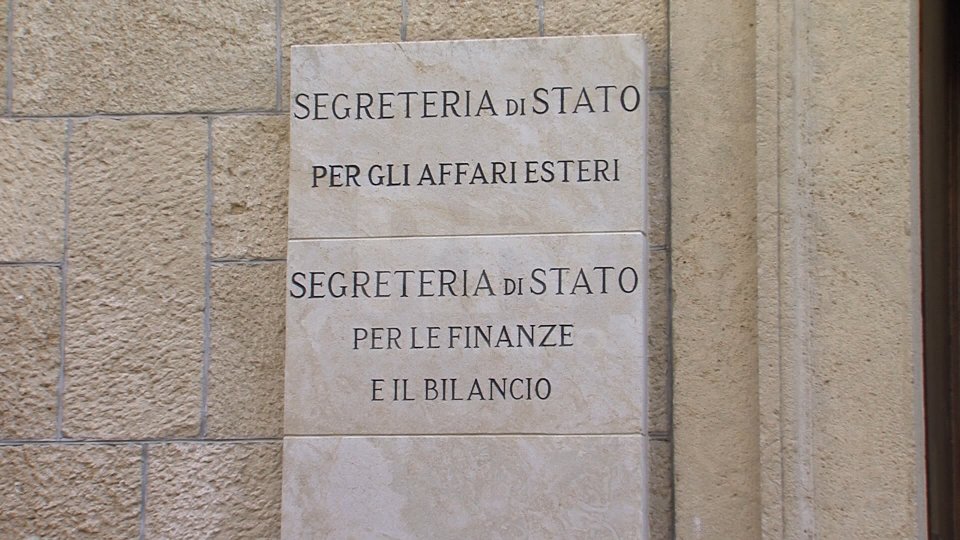 Segreteria Affari Esteri San Marino. Immagine di repertorio