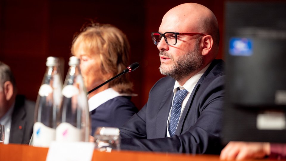 “Il Bosco che verrà”, il Segretario di Stato Stefano Canti alla riconsegna del bosco realizzato dagli studenti delle Scuole Medie