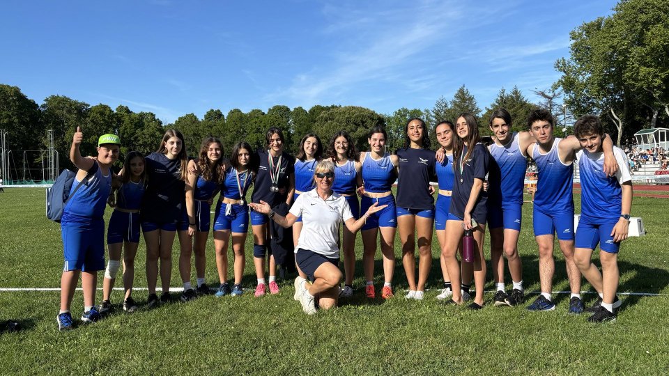 Atletica leggera: San Marino Athletics Academy sbanca nel salto in lungo al 1° Track Meeting di Pesaro