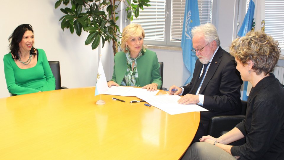 Firmato un Accordo annuale tra l’Università degli Studi di San Marino e la Segreteria di Stato per la Sanità sulla  formazione contro la violenza di genere