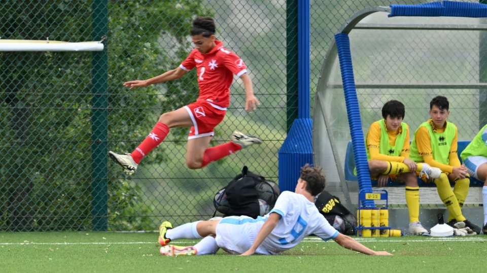 Under 14: rivincita a Malta che s'impone 4-1 con San Marino. Foto: FSGC