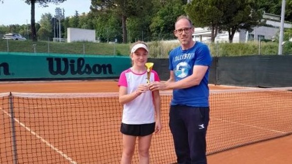 Beatrice Zamboni vince il torneo Under 14 del San Marino Tennis Club