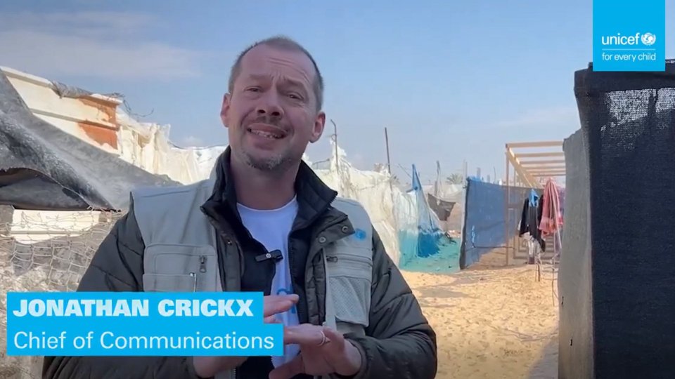 Jonathan Crickx al QN: “Gaza è diventata il cimitero dei bambini”