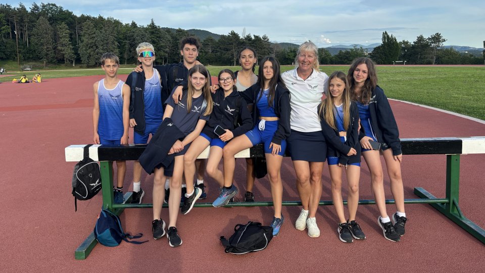 San Marino Athletics Academy in gran spolvero nei meeting di Trieste e Majano