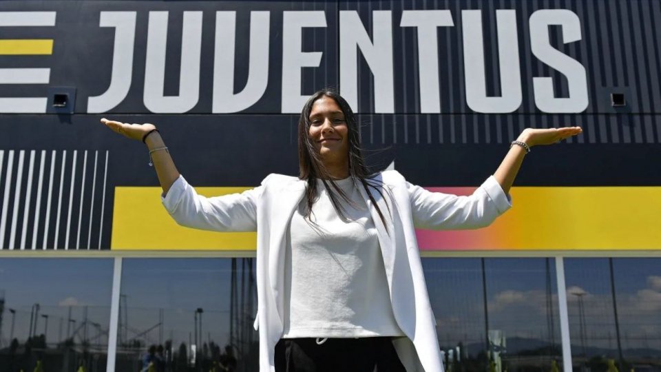 Chiara Beccari prolunga con la Juventus fino al giugno 2027. (Foto: Juventus.com)
