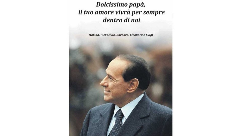 Un anno senza Silvio Berlusconi, il ricordo dei figli sui principali quotidiani