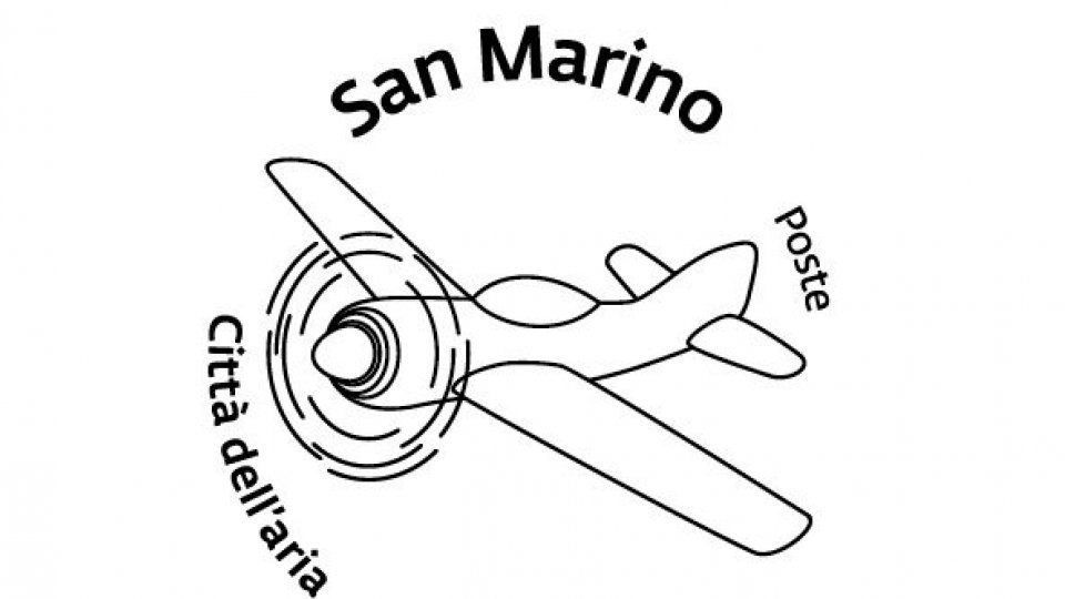 Il progetto di promozione turistica e territoriale “Città dell’Aria” su un foglietto di Poste San Marino DFN