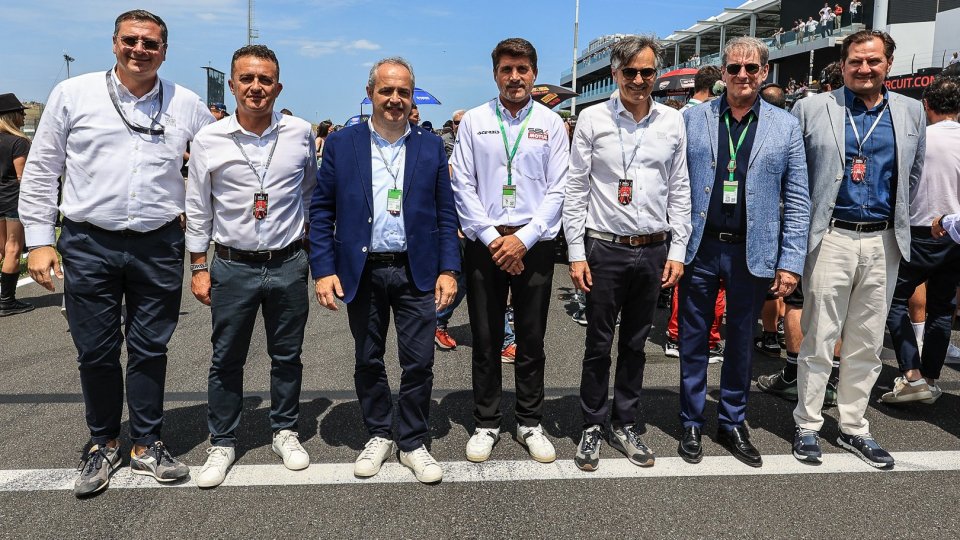 Da sinistra: Luca Colaiacovo, Piccioni, Manghi, Lavilla, Albani, Copioli, Giuseppe Colaiacovo. @photo_Marzio Bondi-3487