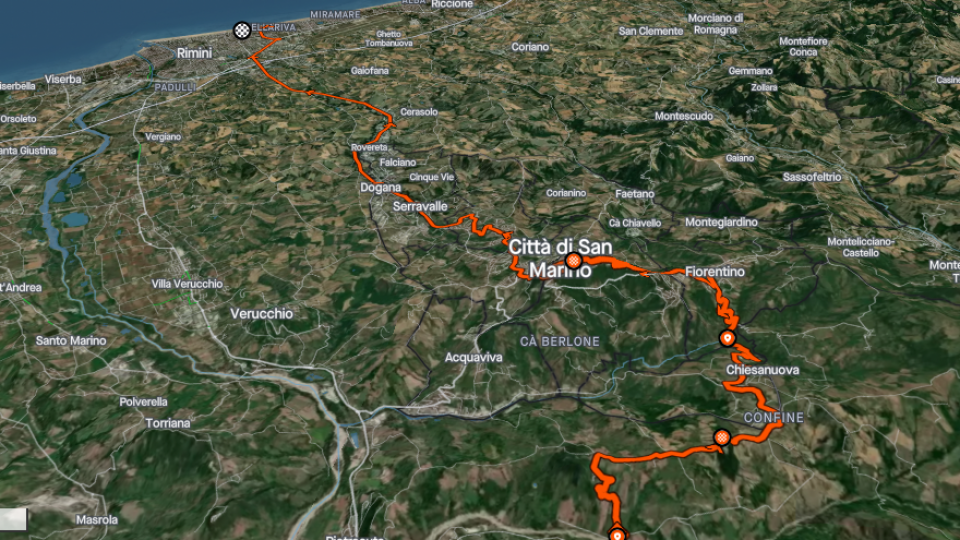 San Marino: il 29 giugno passa il Tour, ecco tutte le strade chiuse