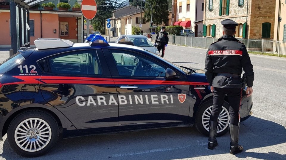 Carabinieri di Novafeltria (foto archivio)