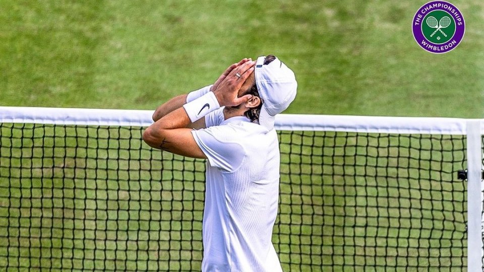 Wimbledon: impresa Musetti, per lui prima semifinale Slam