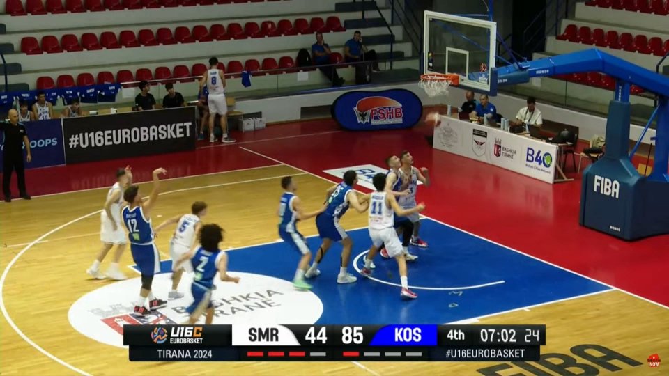 Basket: troppo Kosovo per San Marino