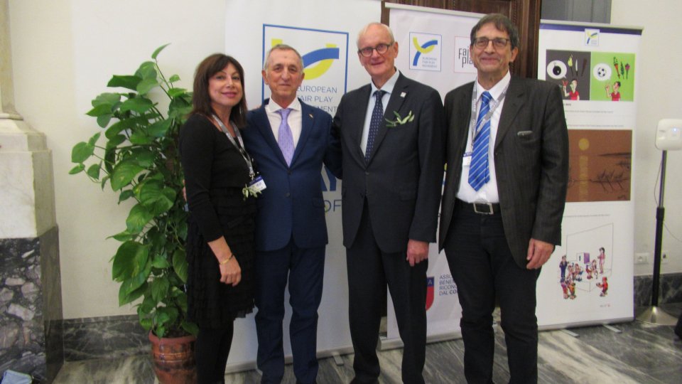 Il presidente europeo EFPM Philippe Housiaux a San Marino per la Giornata Mondiale Fair Play