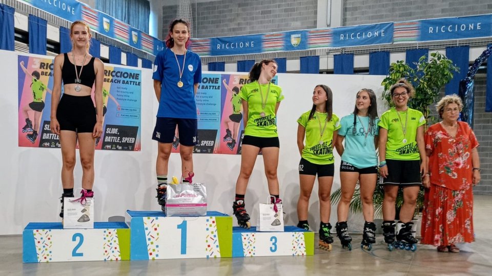 Roller Slide, Matilde Terenzi vince la Riccione Beach Battle