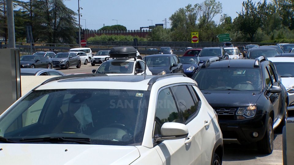 Traffico in autostrada (foto archivio RTV)