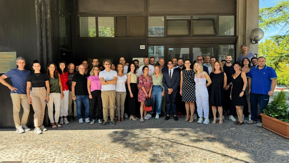 Visita del Segretario di Stato Matteo Ciacci presso l'Azienda Autonoma di Stato per i Lavori Pubblici