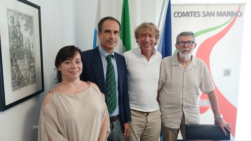 Il Comites incontra Massimo Bonini e rilancia sulla cittadinanza: “Le origini sono importanti, e cambiare la norma porterebbe benefici anche allo sport sammarinese”