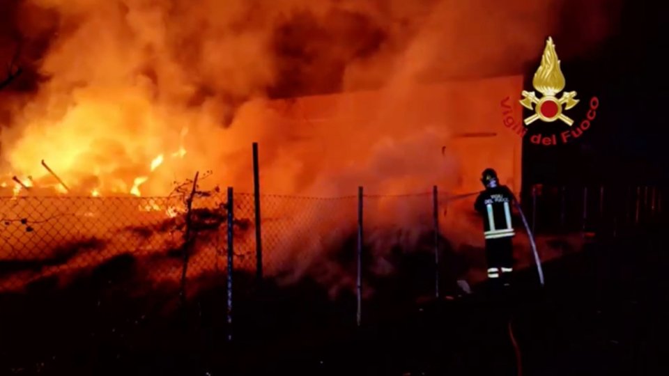 Il video dei Vigili del Fuoco