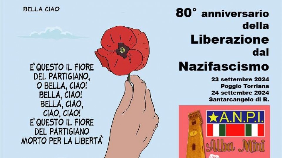 80° anniversario Liberazione comuni Santarcangelo di R. e Poggio Torriana, le iniziative dell'ANPI