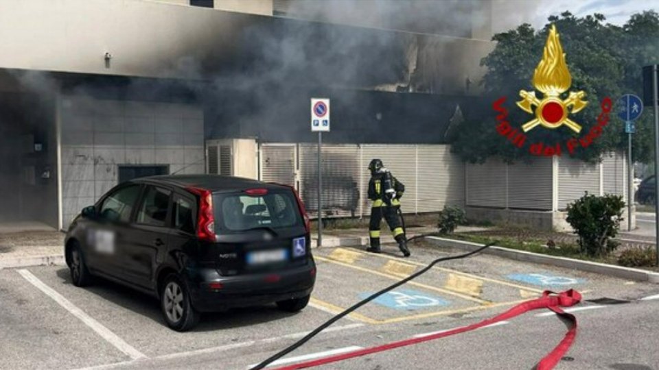 Pesaro: Vigili del fuoco salvano i gatti in un appartamento in fiamme