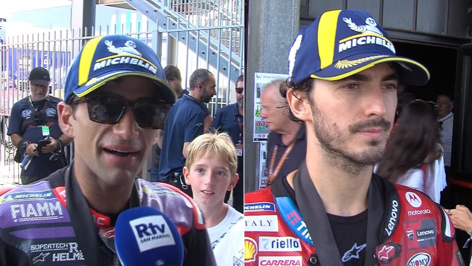 Sentiamo Jorge Martin e Francesco Bagnaia