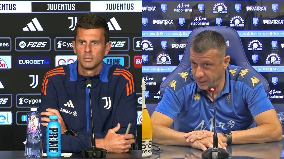 Intervista a Thiago Motta e Roberto D'Aversa