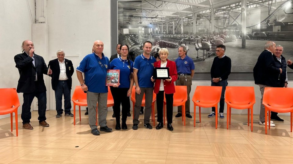 Il Vespa Club San Marino alla presentazione del libro di Christa Solbach