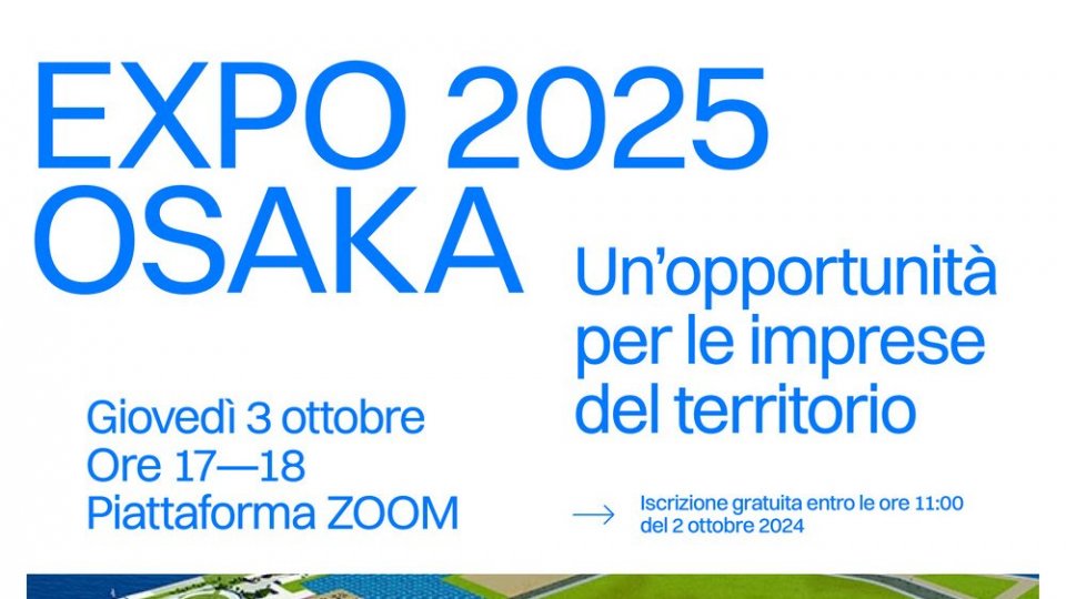 Expo2025: webinar su opportunità per le imprese del territorio