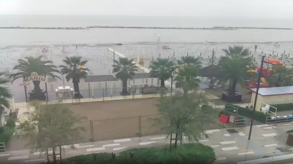 Maltempo, Rimini in via di normalizzazione