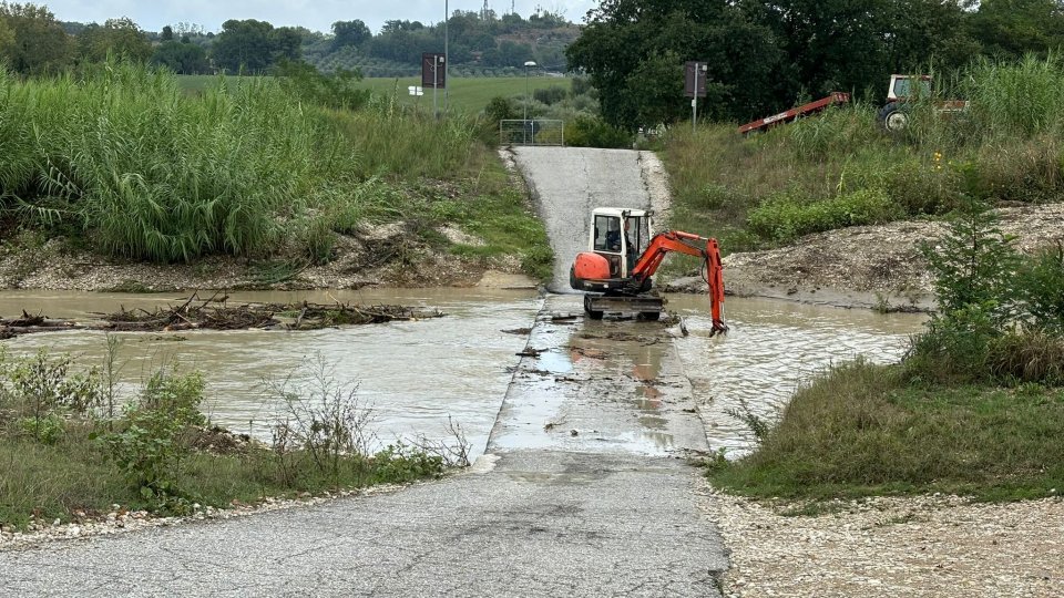 Guado via cella a Ospedaletto