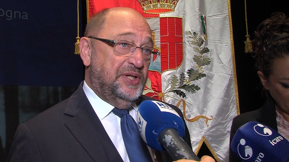 Martin Schulzl'intervista a Martin Schulz e Patrizia Dogliani