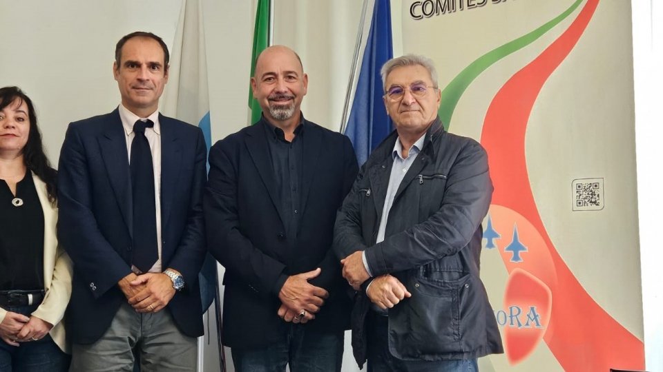 Davide Frisoni, candidato di Forza Italia alle elezioni regionali incontra il Comites