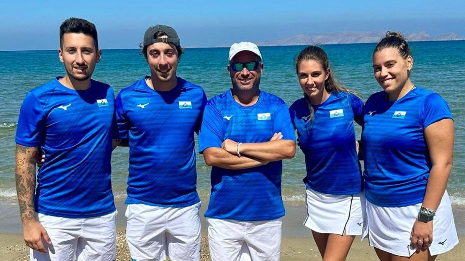 Biancazzurri a Creta per i Campionati Europei di beach tennis