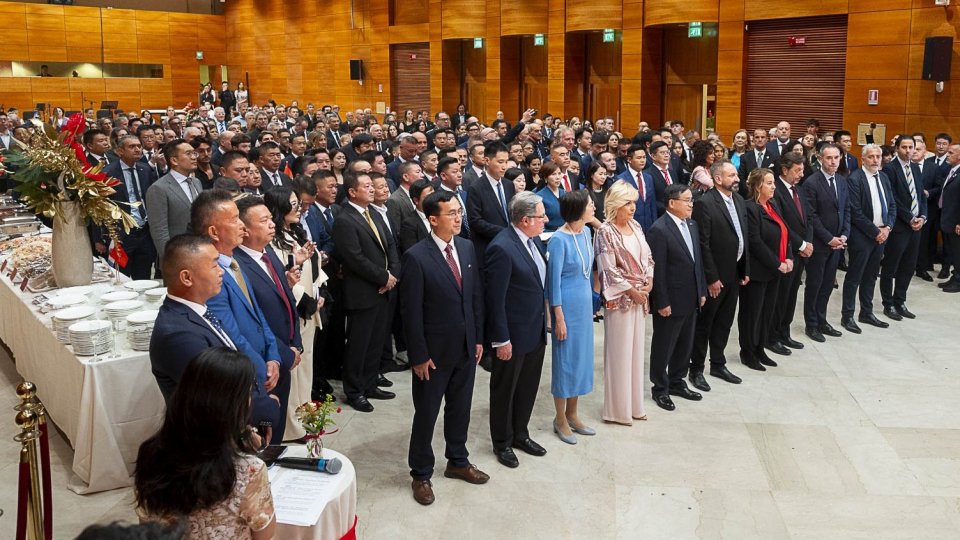 Ricevimento in occasione del 75° Anniversario della Fondazione della Repubblica Popolare Cinese