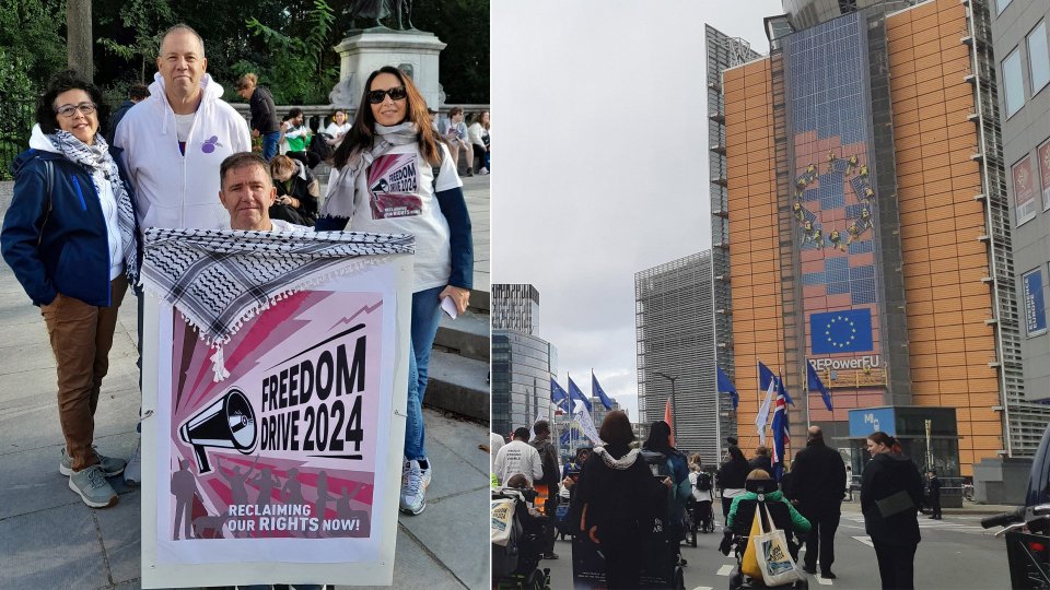 Anche Attiva-Mente alla “Freedom Drive” di Bruxelles