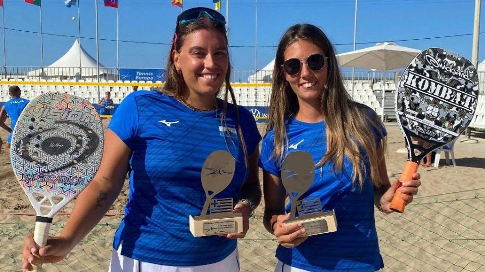 Europei di beach tennis: Colonna e Grandi si aggiudicano il torneo di consolazione