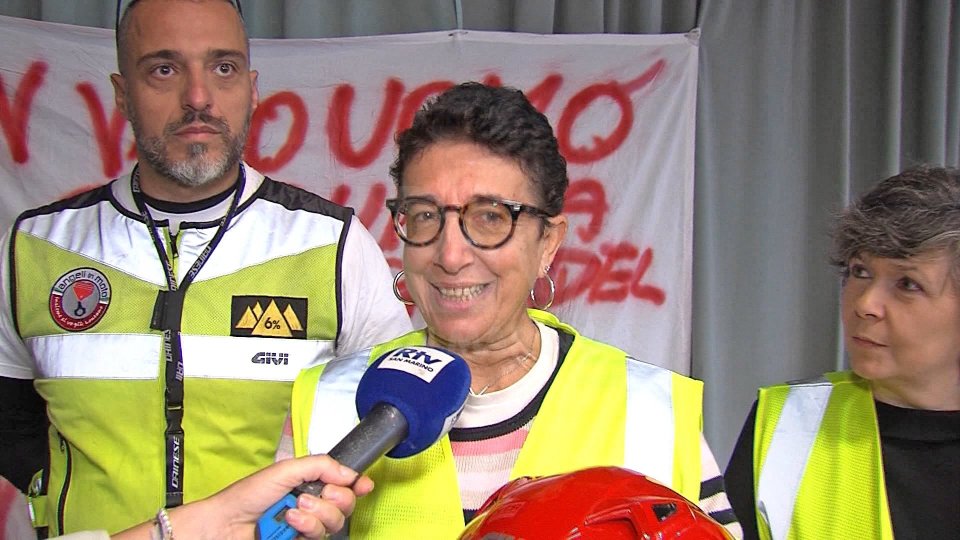 Nel video l'intervista a Laura Viola, Ass. Angeli in Moto e Rompi il silenzio; Augusto Gaudino, Ambassador Ass. Angeli in Moto e Chiara Bellini, vice sindaca Comune di Rimini