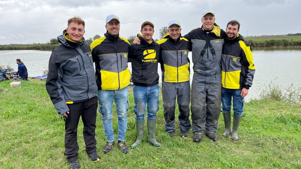 La squadra della Lenza Biancazzurra